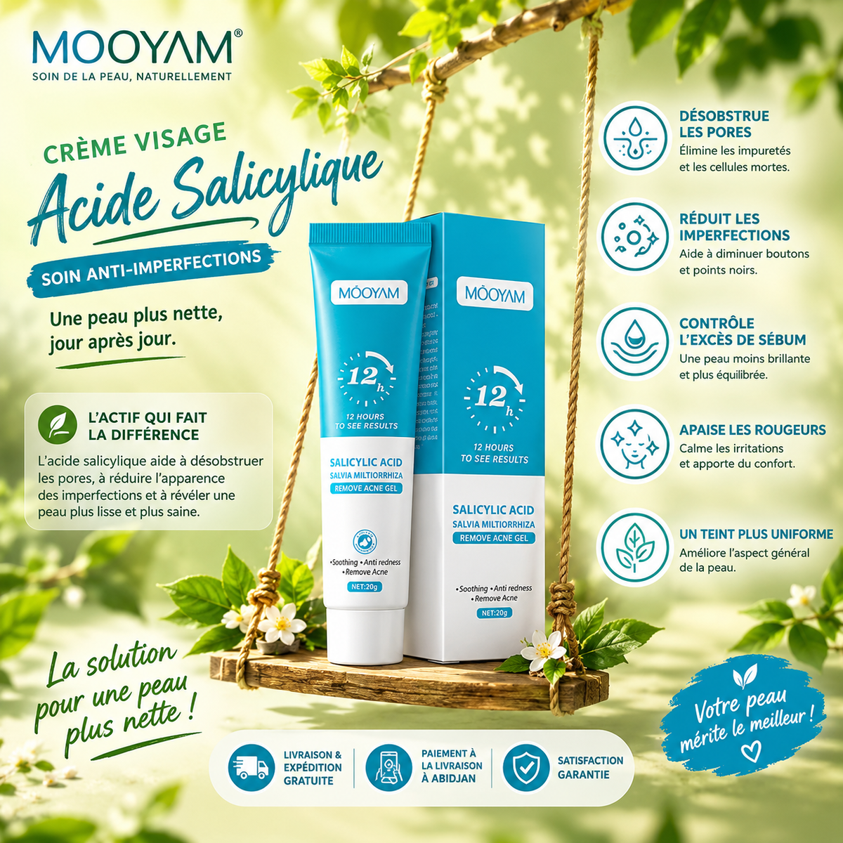 MOOYAM PURECLEAR (1 ACHETER = 1 OFFERT)